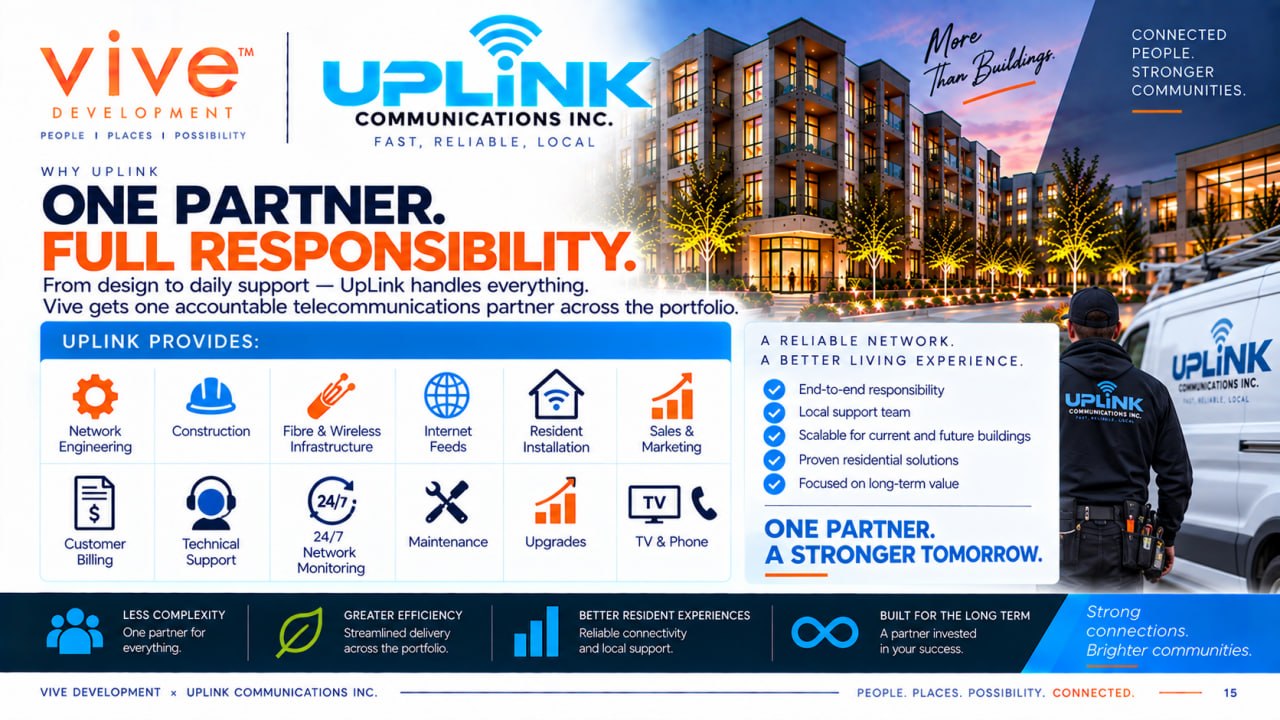 Slide 15 — One partner, full responsibility